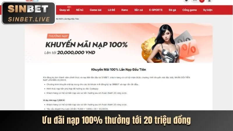 Thưởng nạp tiền hàng ngày King88